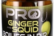 Boilies In Dip Pro Ginger Squid 150g 24mm